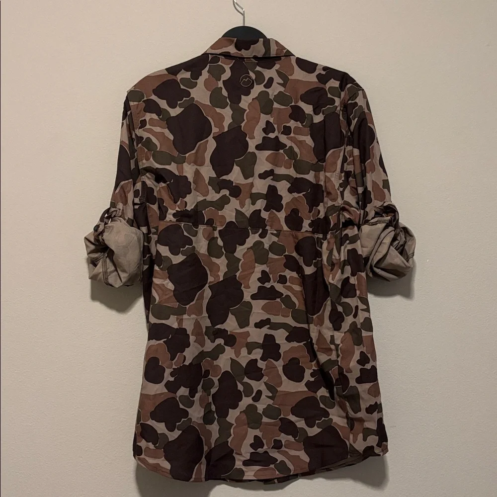Magellan Outdoors Camouflage‎ Duck Camo Button Up Men’s Size: Small NWOT - Picture 3 of 4